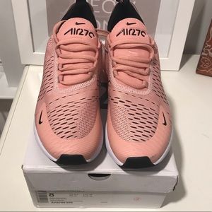 nike air max 270 flyknit womens pink